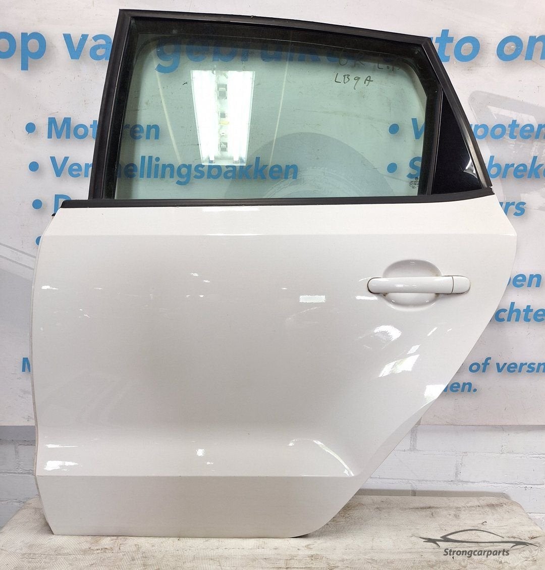 Deur Portier VW Polo 6R 6C links achter LB9A in goede staat, Auto-onderdelen, Gebruikt, -, -, Ophalen of Verzenden