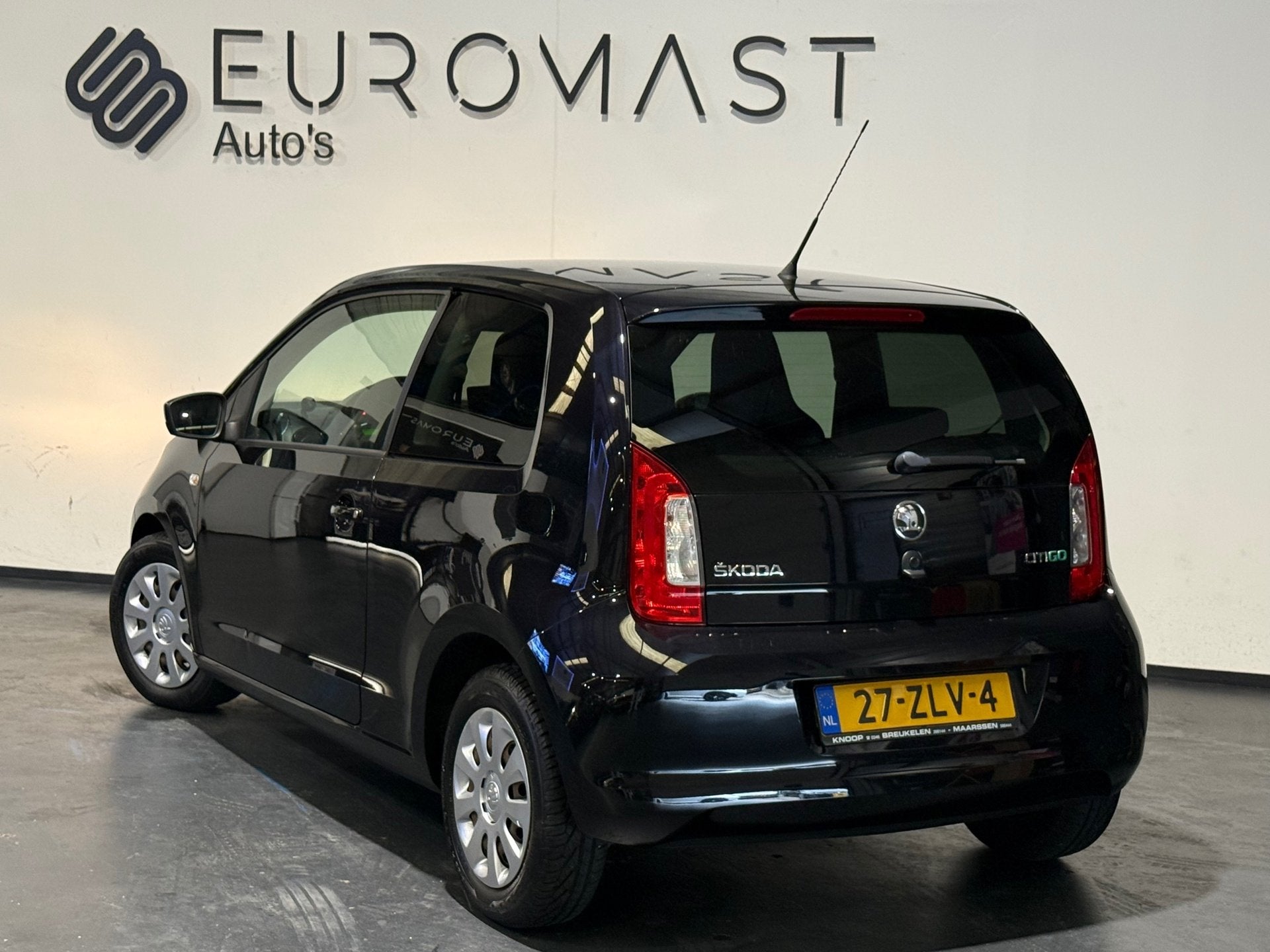 Skoda Citigo 1.0 Greentech Tour Navi Airco Nieuwe Apk, Auto's, Voorwielaandrijving, Euro 5, Stof, Gebruikt