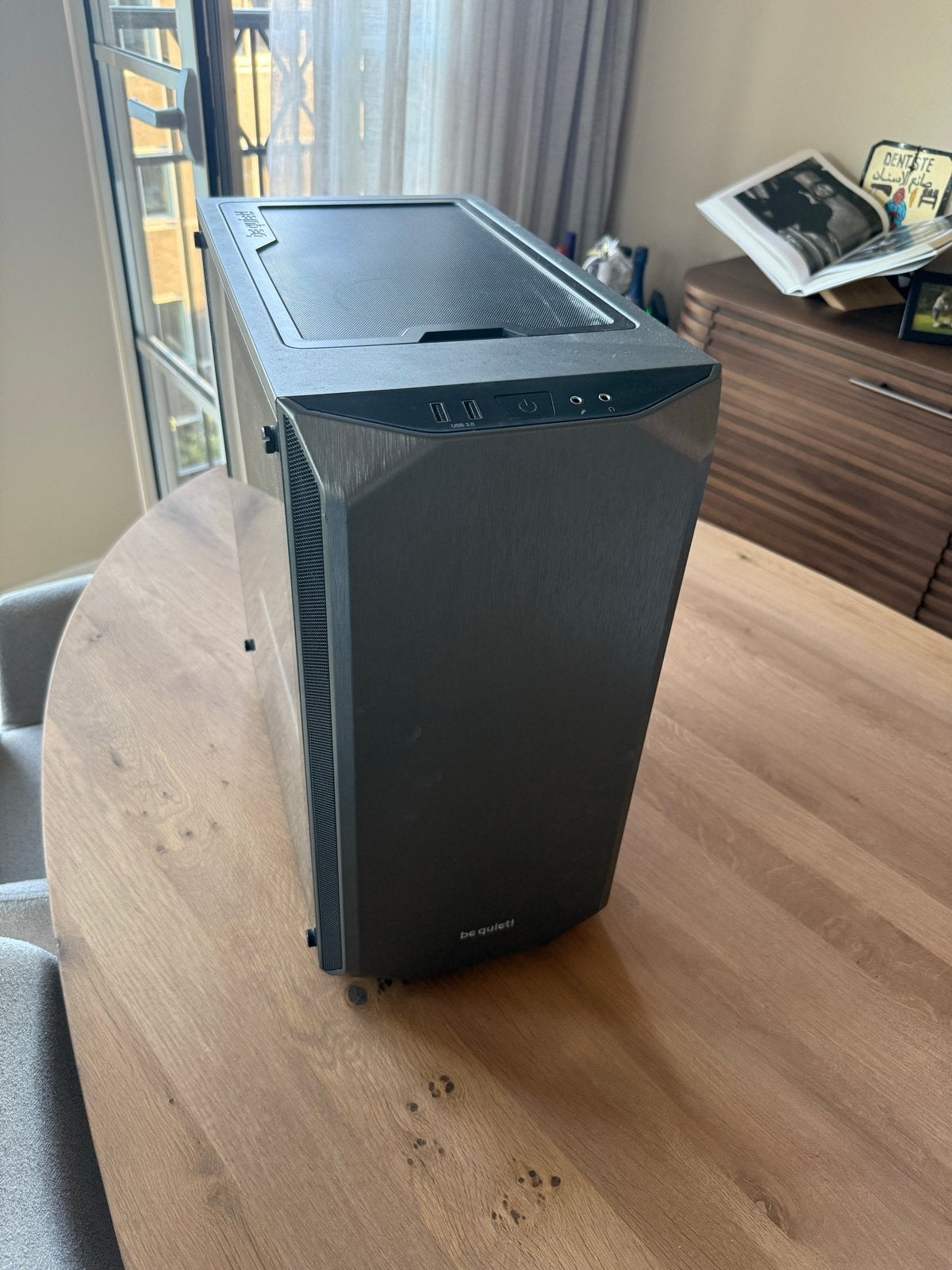 be quiet! Pure Base 500 Gray Window Midtower met 2 fans, Computers en Software, Computerbehuizingen, Ophalen, Gebruikt