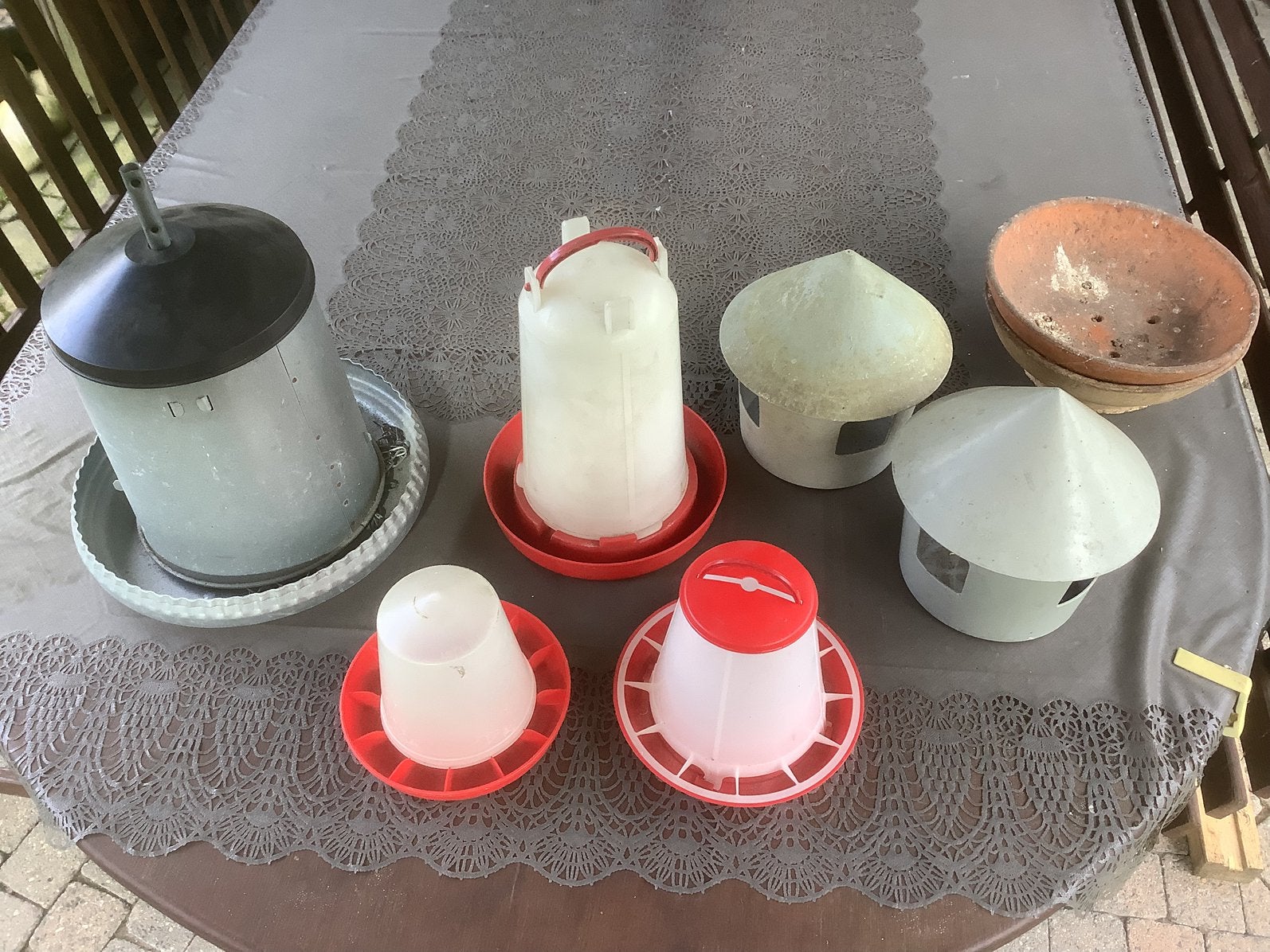 Drink en voeder bakken, Ophalen, Gebruikt, Eten en Drinken