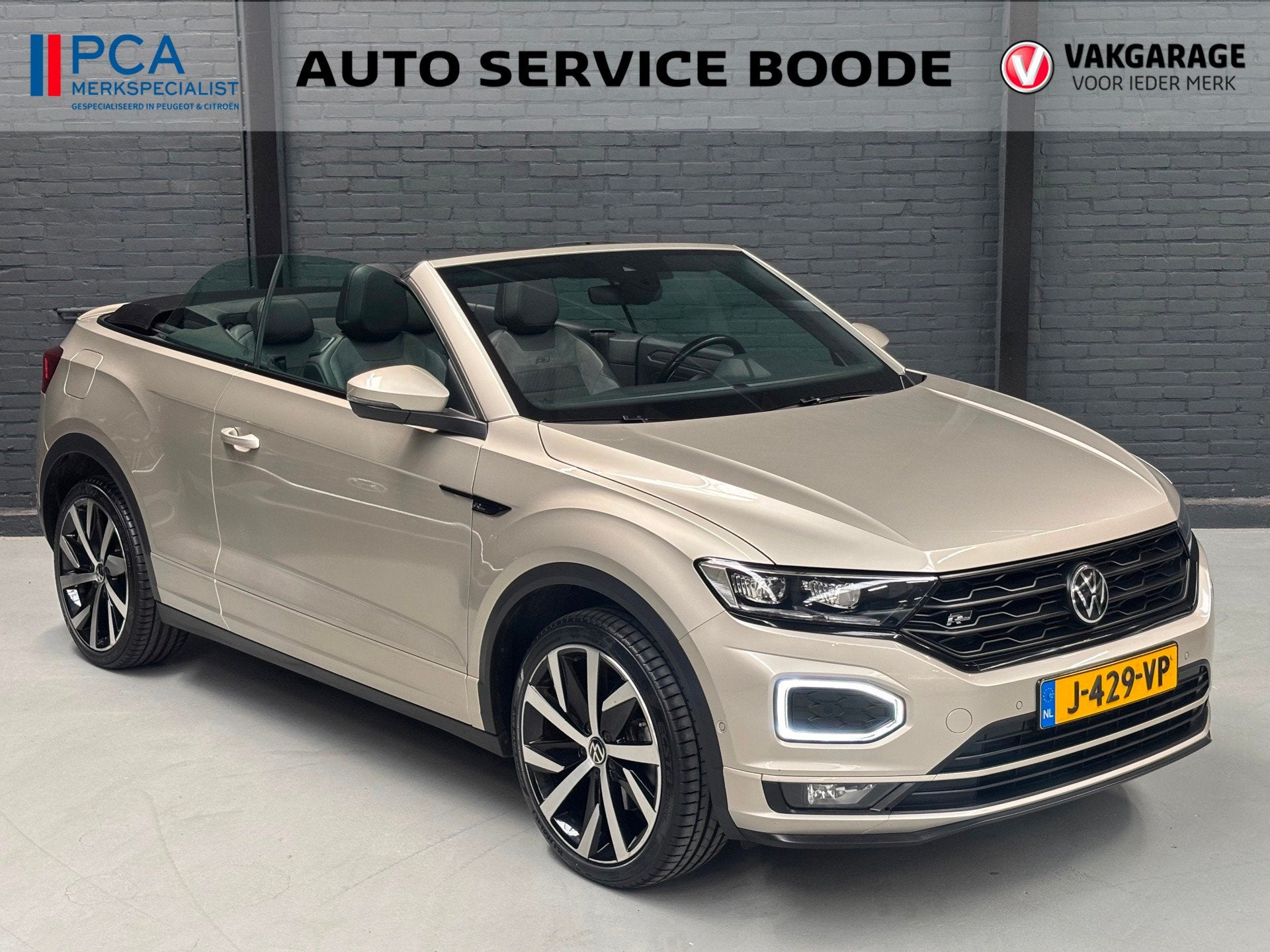 Volkswagen T-Roc Cabrio 1.5 TSI (150 PK) R-Line automaat - v, Auto's, Volkswagen, Euro 6, Origineel Nederlands, Grijs, 750 kg