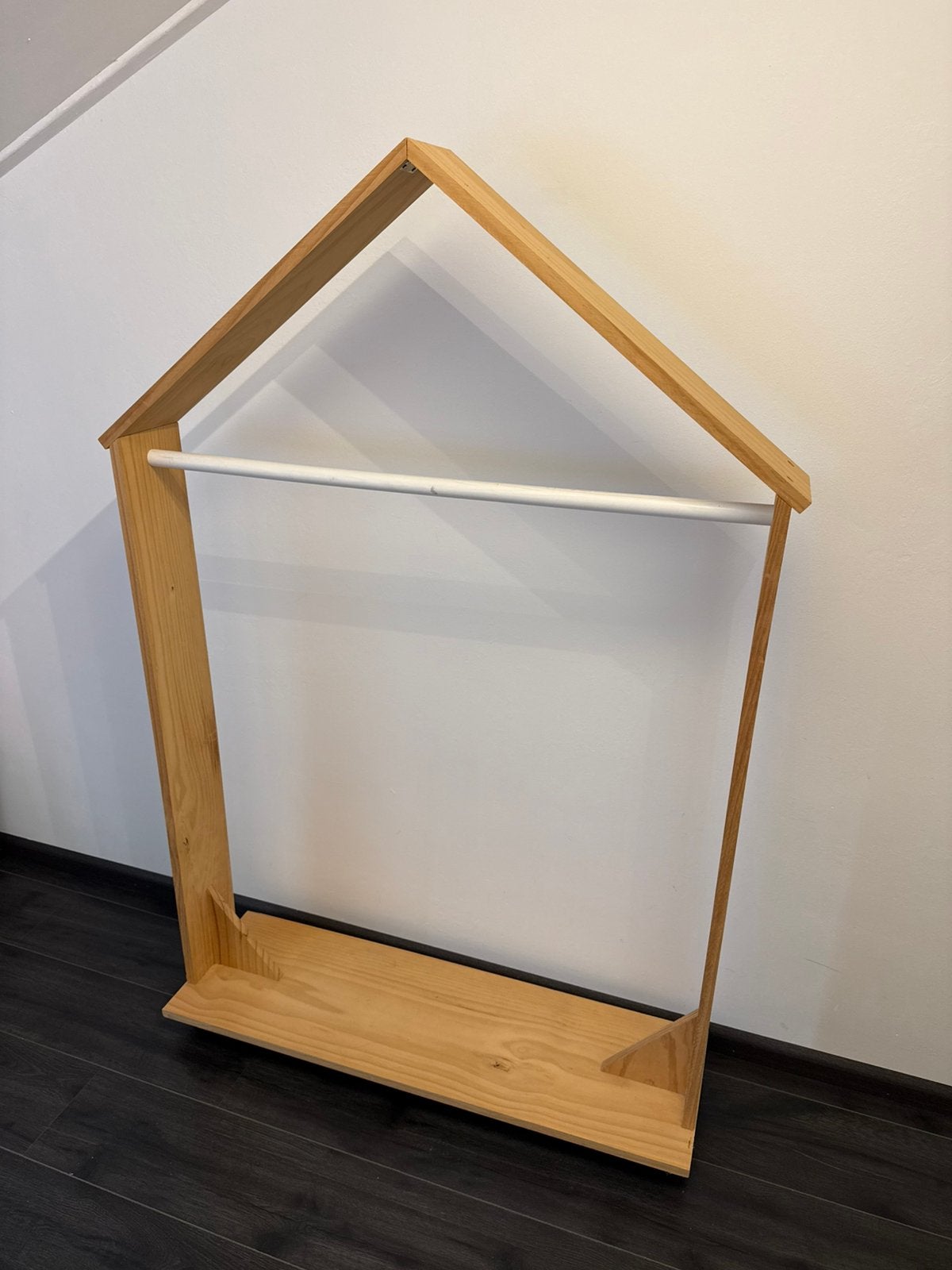 Houten kinder kledingrek, Ophalen, 105 cm of meer, Minder dan 50 cm, 100 cm of meer