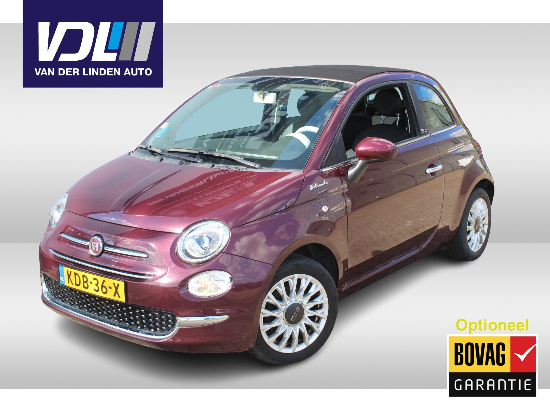 Fiat 500C 1.0 Hybrid Dolcevita Apple carplay/ Android auto l, Auto's, Voorwielaandrijving, 12 maanden, Gebruikt, Automatische klimaatregeling