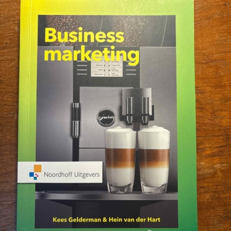 Business marketing 9789001878115, Boeken, Verzenden, Zo goed als nieuw, Economie en Marketing, Kees Gelderman, Hein van der Hart