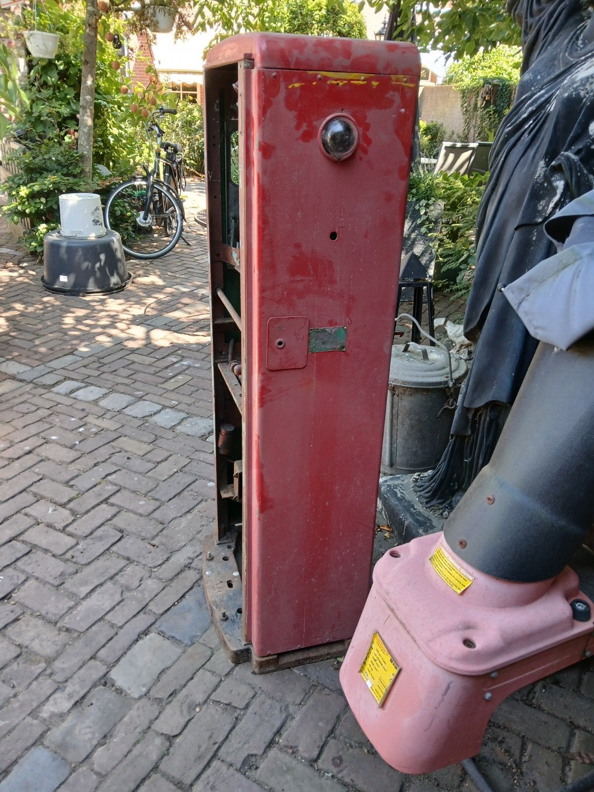 benzinepomp onderdelen, Ophalen