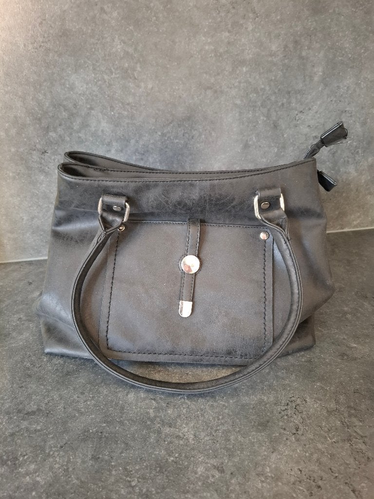 Zwarte damestas, Ophalen of Verzenden, Gebruikt, Zwart, Handtas