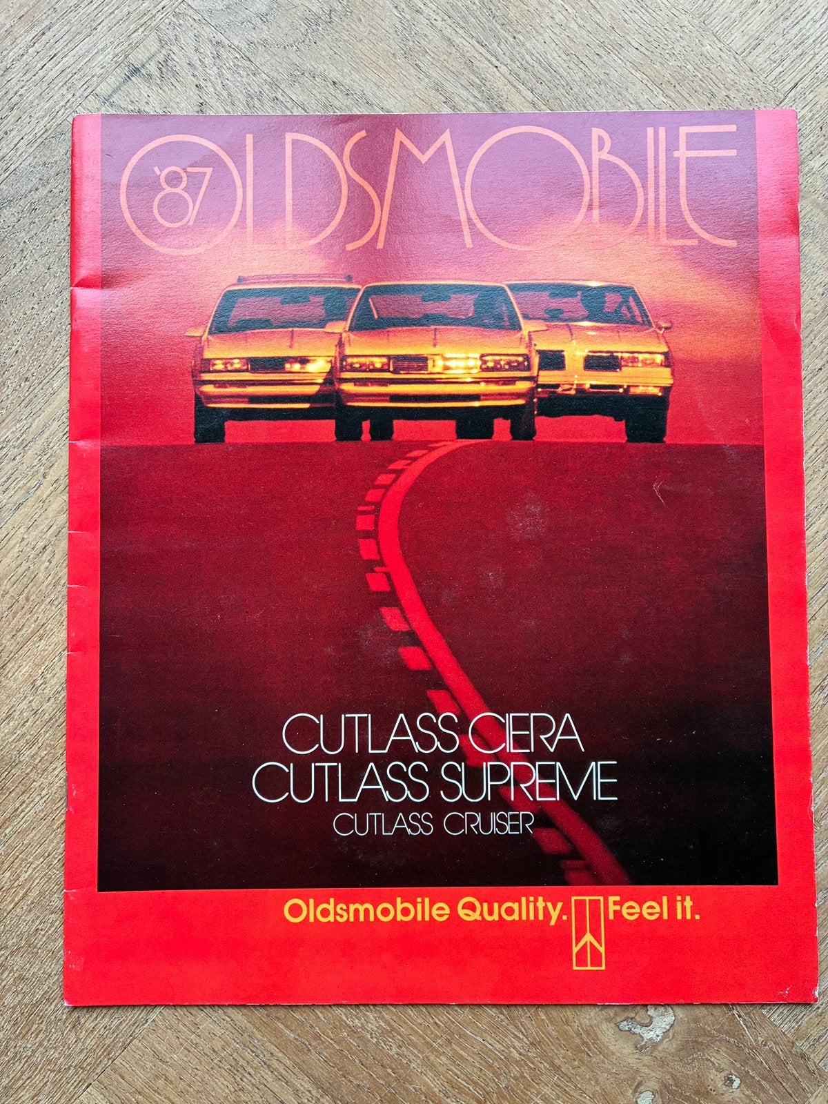 1987 Oldsmobile brochure, Verzenden, Zo goed als nieuw, Overige merken