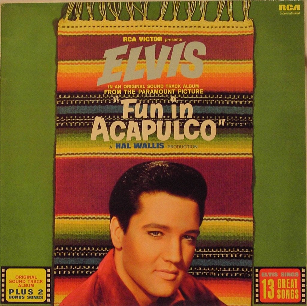 Elvis Presley. Fun in Acapulco, LP, Gebruikt, Ophalen of Verzenden, 12 inch