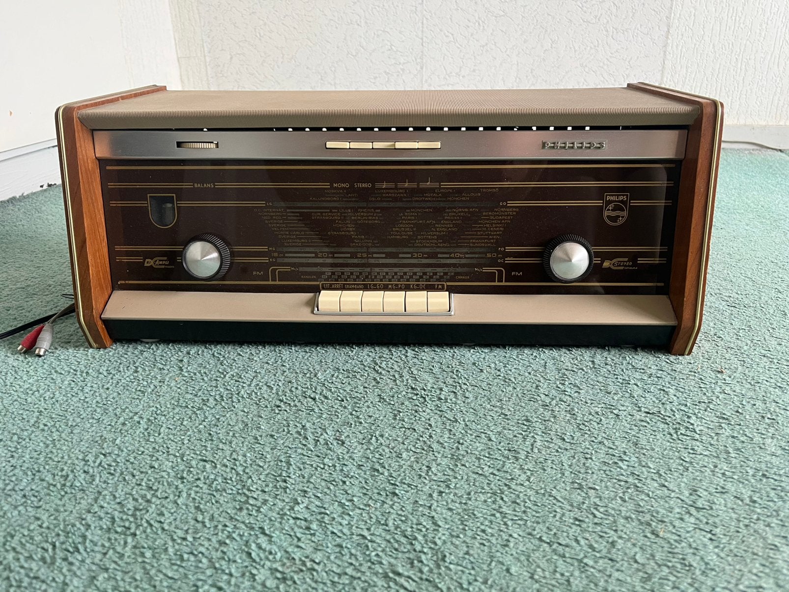 Ouderwetse radio, Ophalen