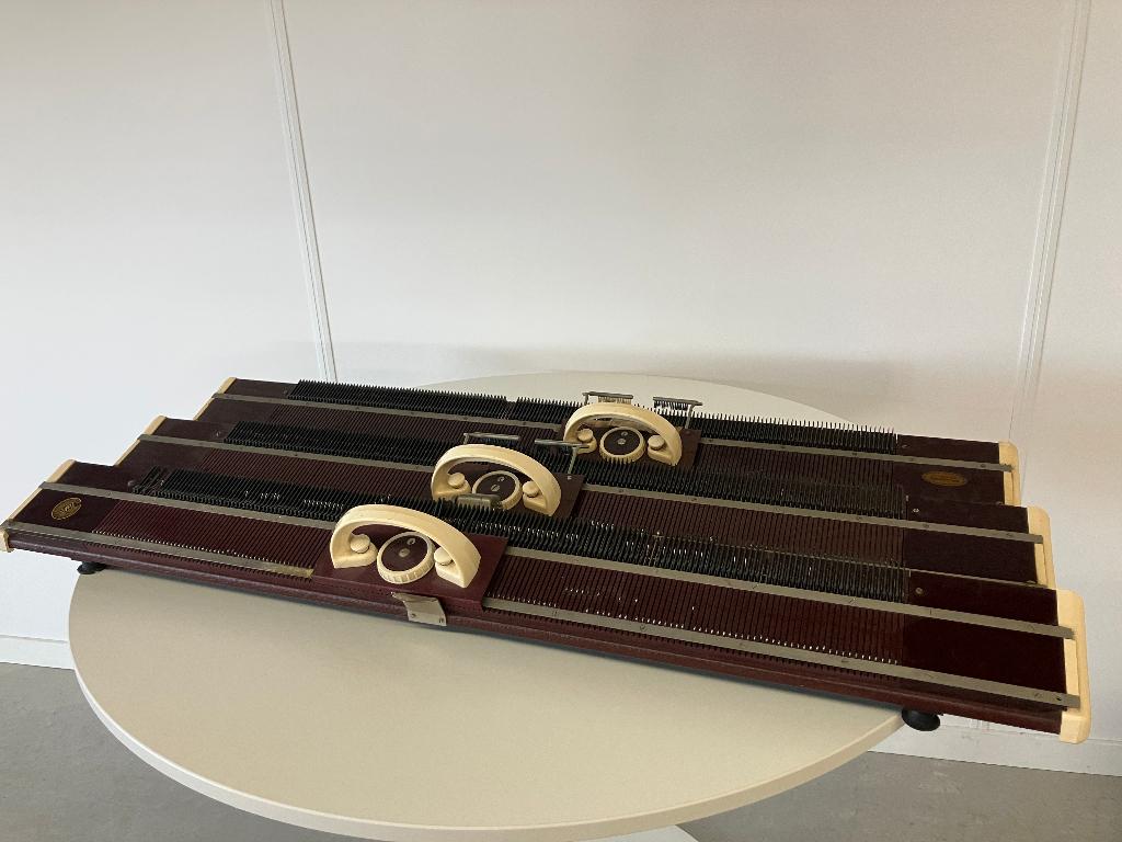 3 x Knittax Breimachine in een koop, Hobby en Vrije tijd, Breien en Haken, Ophalen of Verzenden, Gebruikt, Breien, Machine