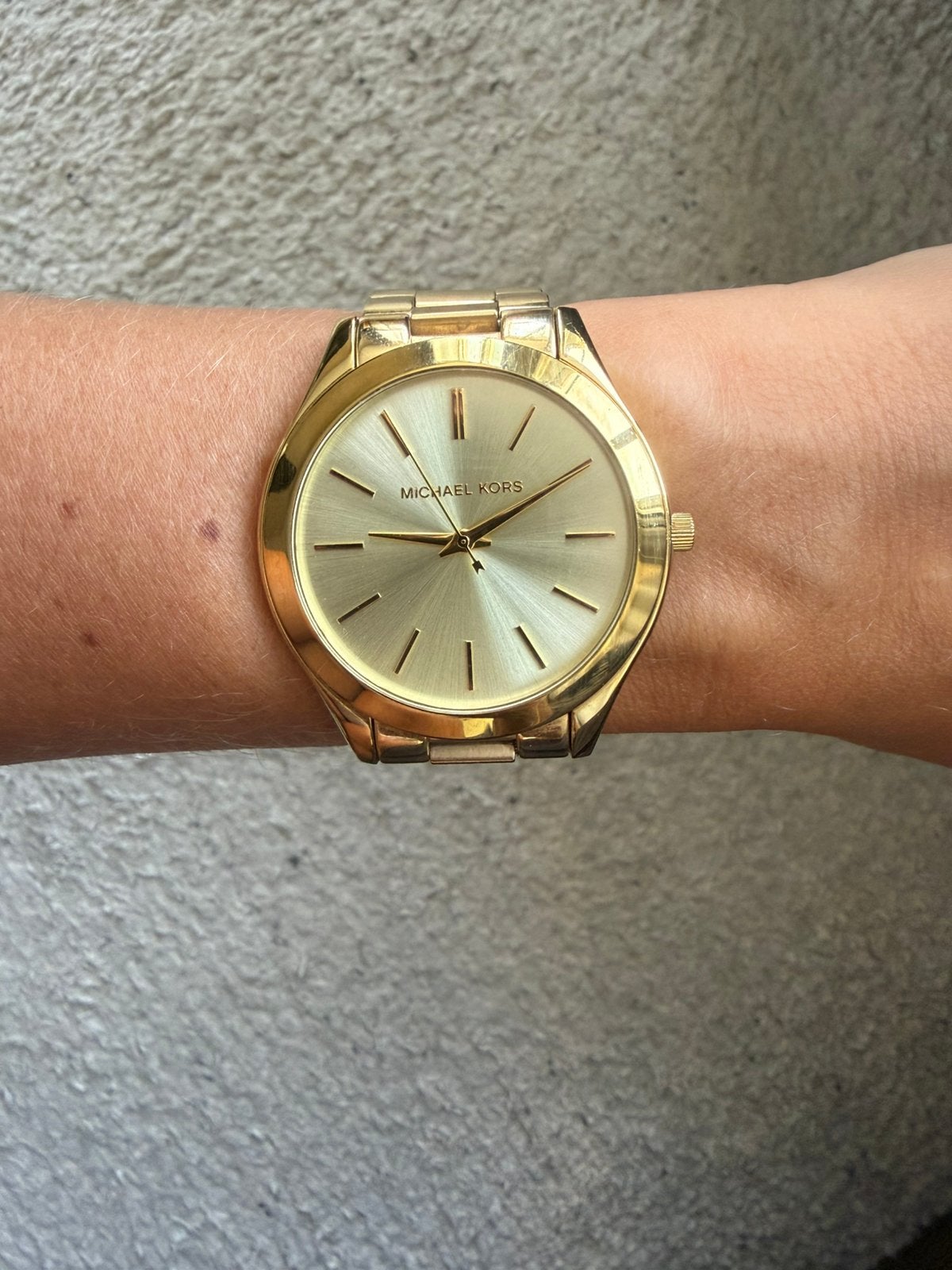 Michael Kors horloge - Goudkleurig, Overige merken, Staal, Staal, Polshorloge