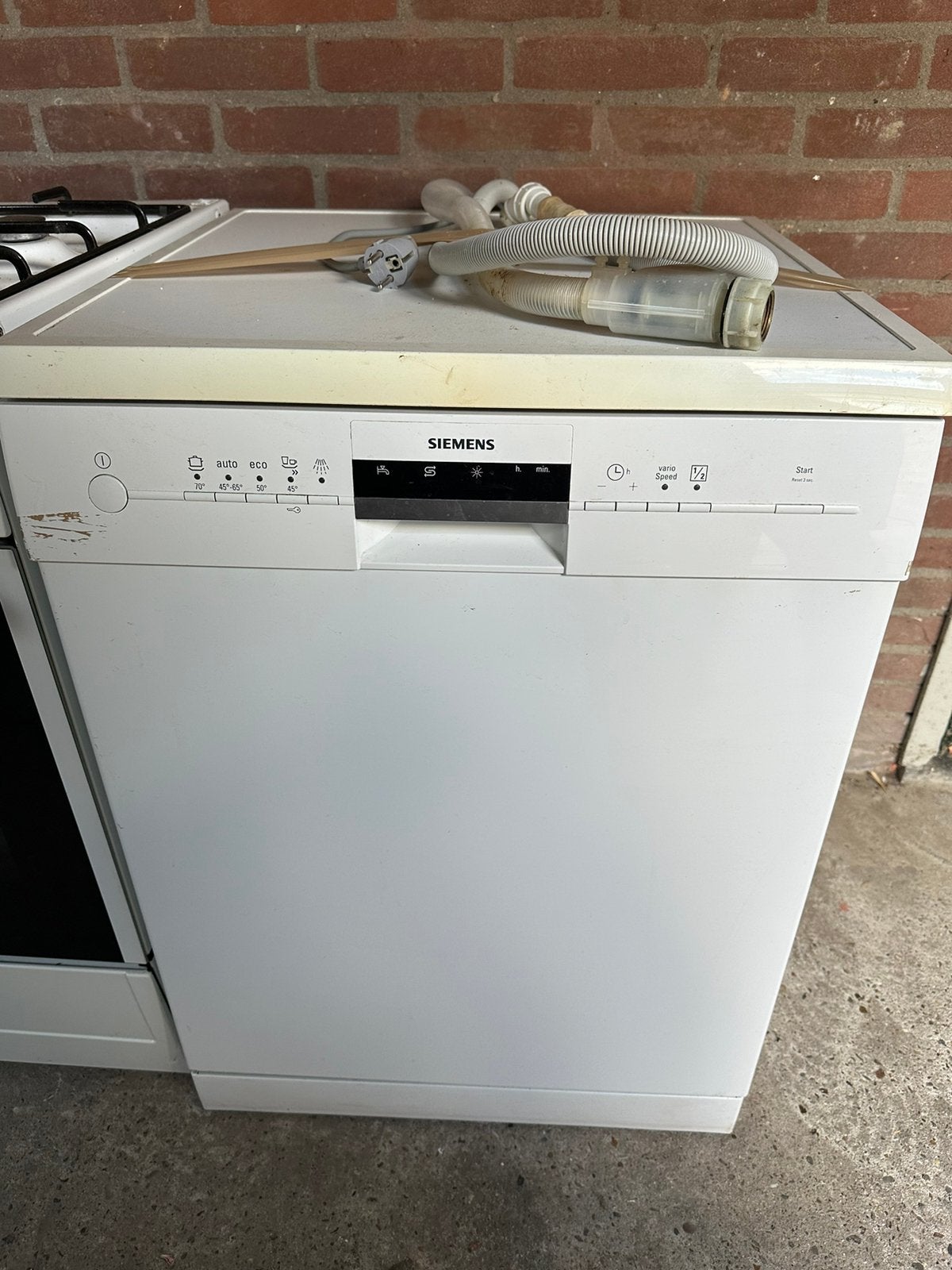 SIEMENS vaatwasser, Witgoed en Apparatuur, Vaatwasmachines, Ophalen, Zo goed als nieuw, Minder dan 85 cm
