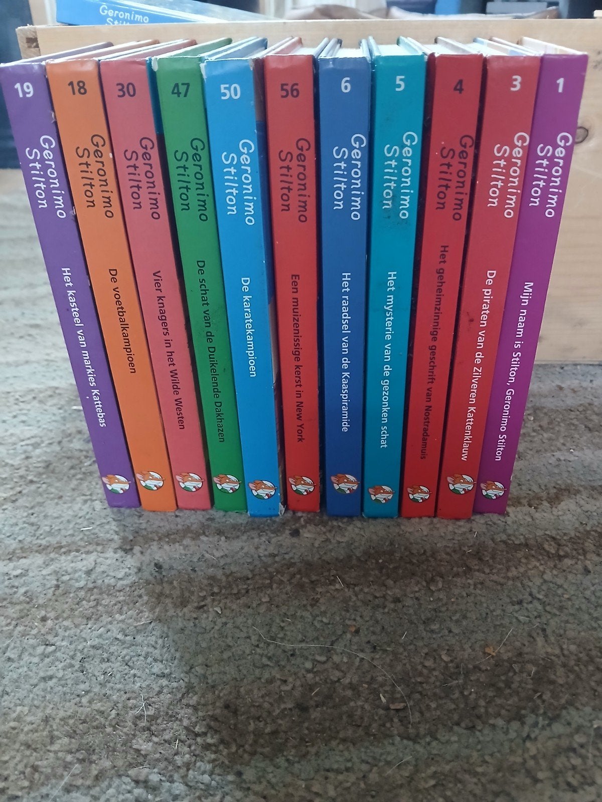 Geronimo Stilton Boeken - Diverse Titels, Ophalen of Verzenden, Gelezen, Geromino Stilton, Fictie
