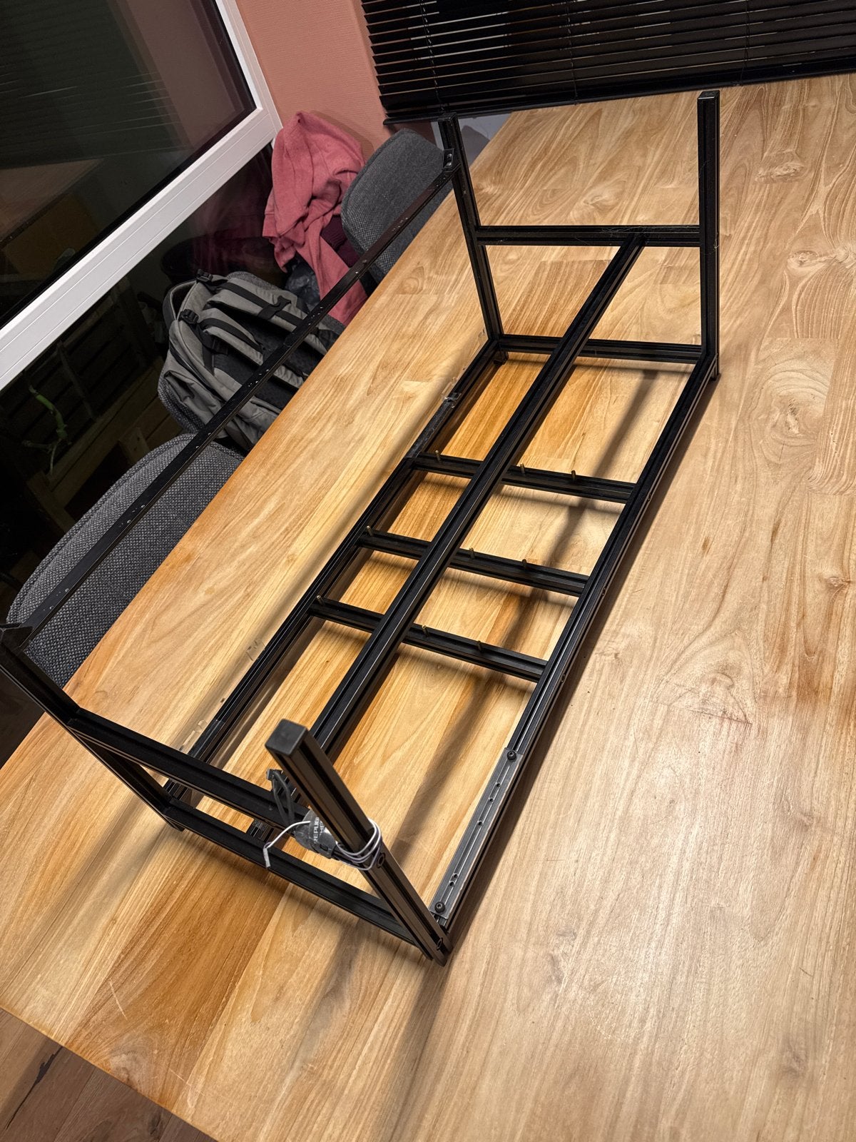 Zwart Aluminium Multi-GPU Rig (mining rig), Computers en Software, Ophalen, Gebruikt
