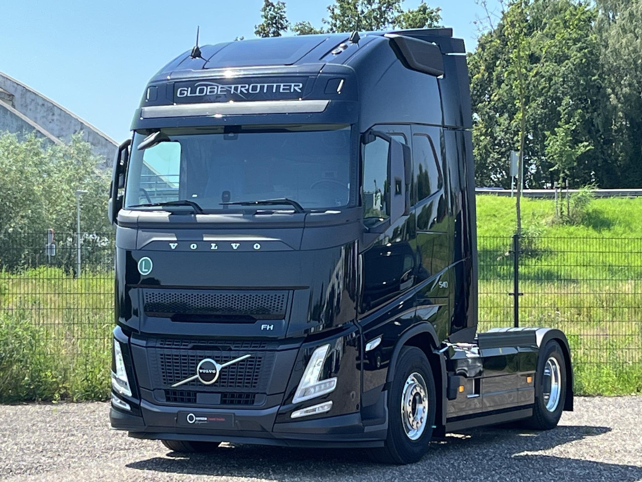 Volvo FH540 Aero XL | Full Air | Retarder, LED verlichting, Stof, Overige brandstoffen, Zwart