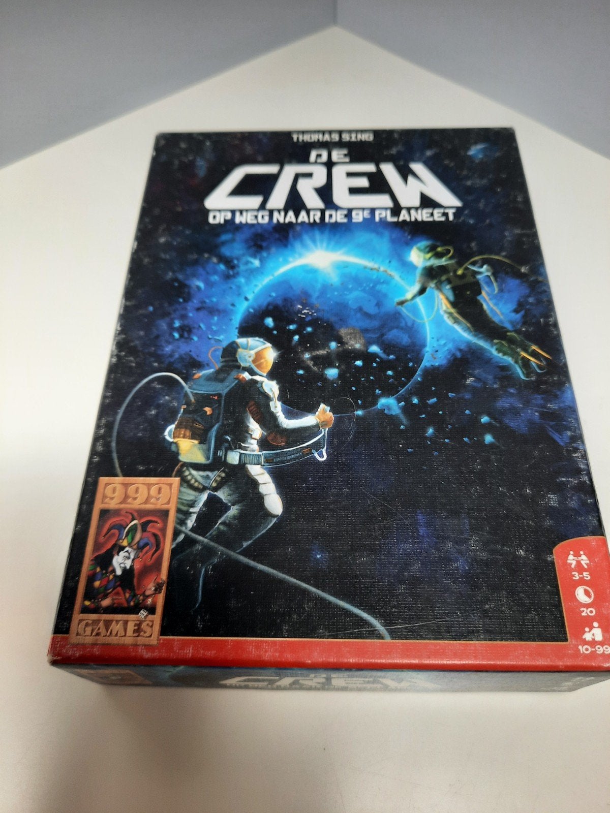De Crew: Op weg naar de 9e Planeet - Coöperatief Kaartspel, Drie of vier spelers, Ophalen of Verzenden, Zo goed als nieuw, 999 Games