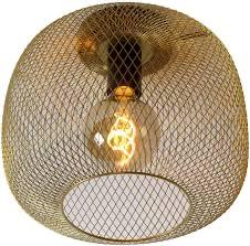 Lucide Plafondlamp Goud - Item No. 45185/30/02, Ophalen of Verzenden, Zo goed als nieuw, Metaal