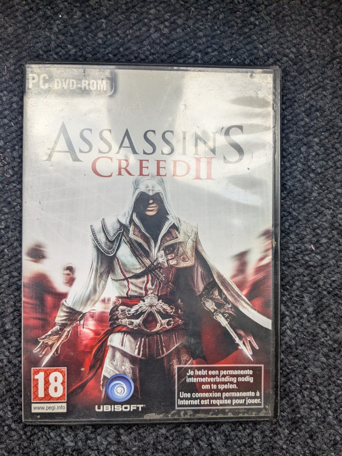 Assassin's Creed II PC DVD-ROM - Actie-avontuur, Avontuur en Actie, Online, Gebruikt, Vanaf 18 jaar