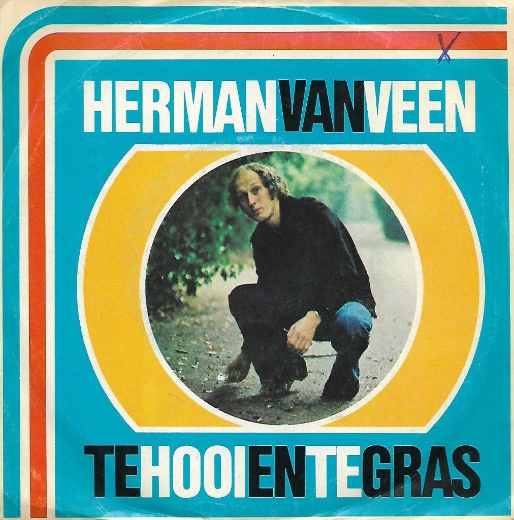 Herman van Veen - Te hooi en te gras, Ophalen of Verzenden, Gebruikt, 7 inch, Nederlandstalig