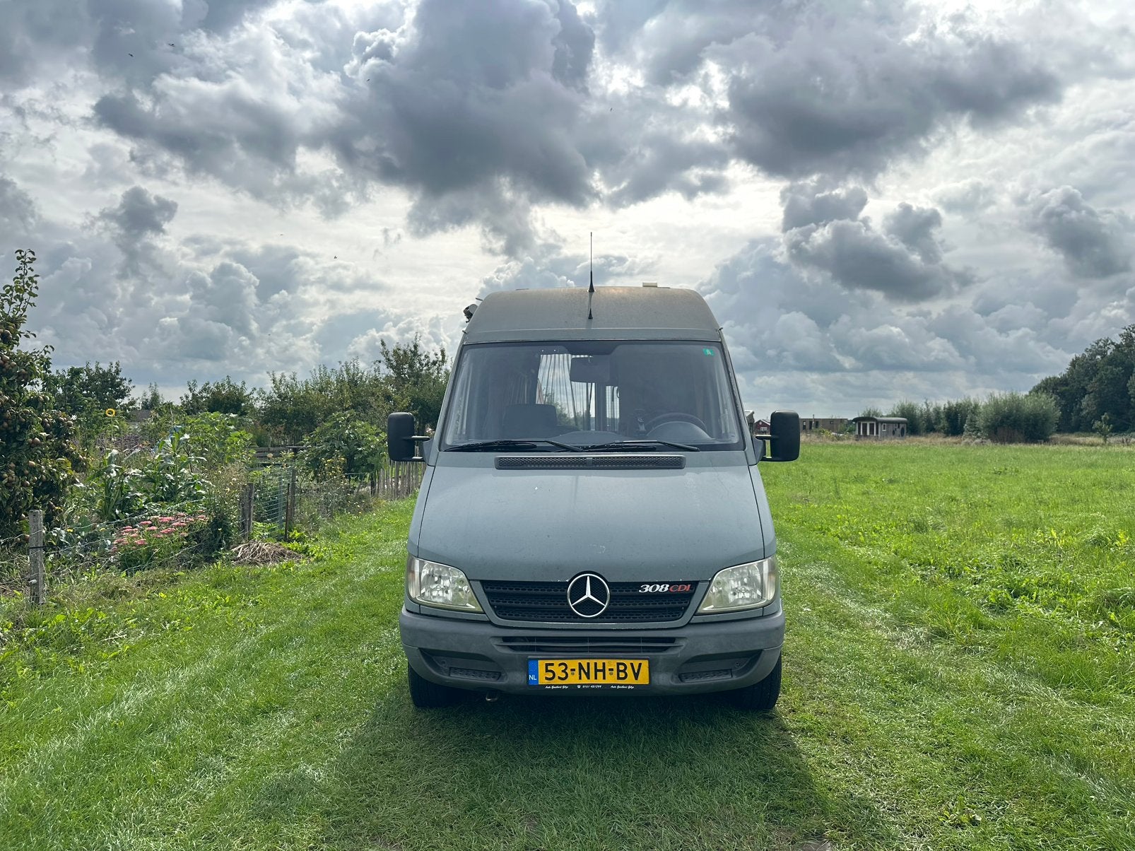 Camperbus omgebouwde Mercedes - Benz Sprinter, Half-automaat, Mercedes-Benz, Diesel, Particulier
