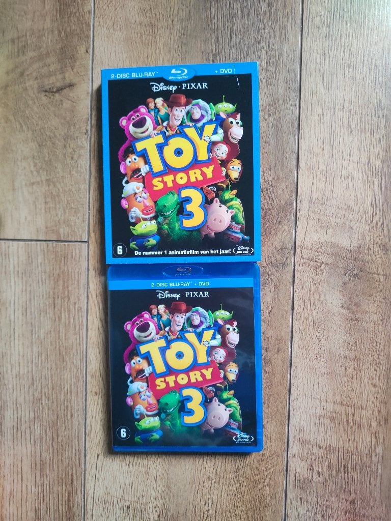 Blu-Ray Disney Pixar Toy Story 3 + Dvd, Ophalen of Verzenden, Zo goed als nieuw, Tekenfilms en Animatie