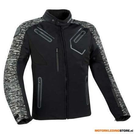 Bering Voltor Motorjas, Zwart-Grijs, Motoren, Kleding | Motorkleding, Ophalen of Verzenden, Nieuw met kaartje