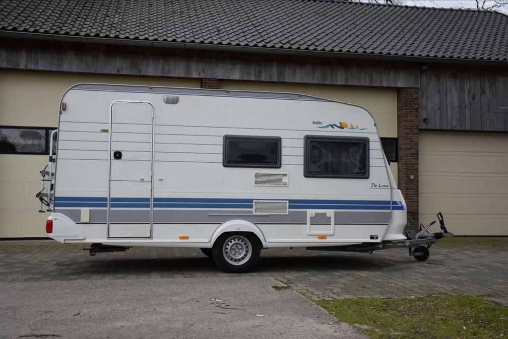 Hobby De Luxe Caravan - Comfortabel en Compleet, Caravans en Kamperen, Caravans, Standaardzit, Hobby, Omvormbare zithoek, Particulier