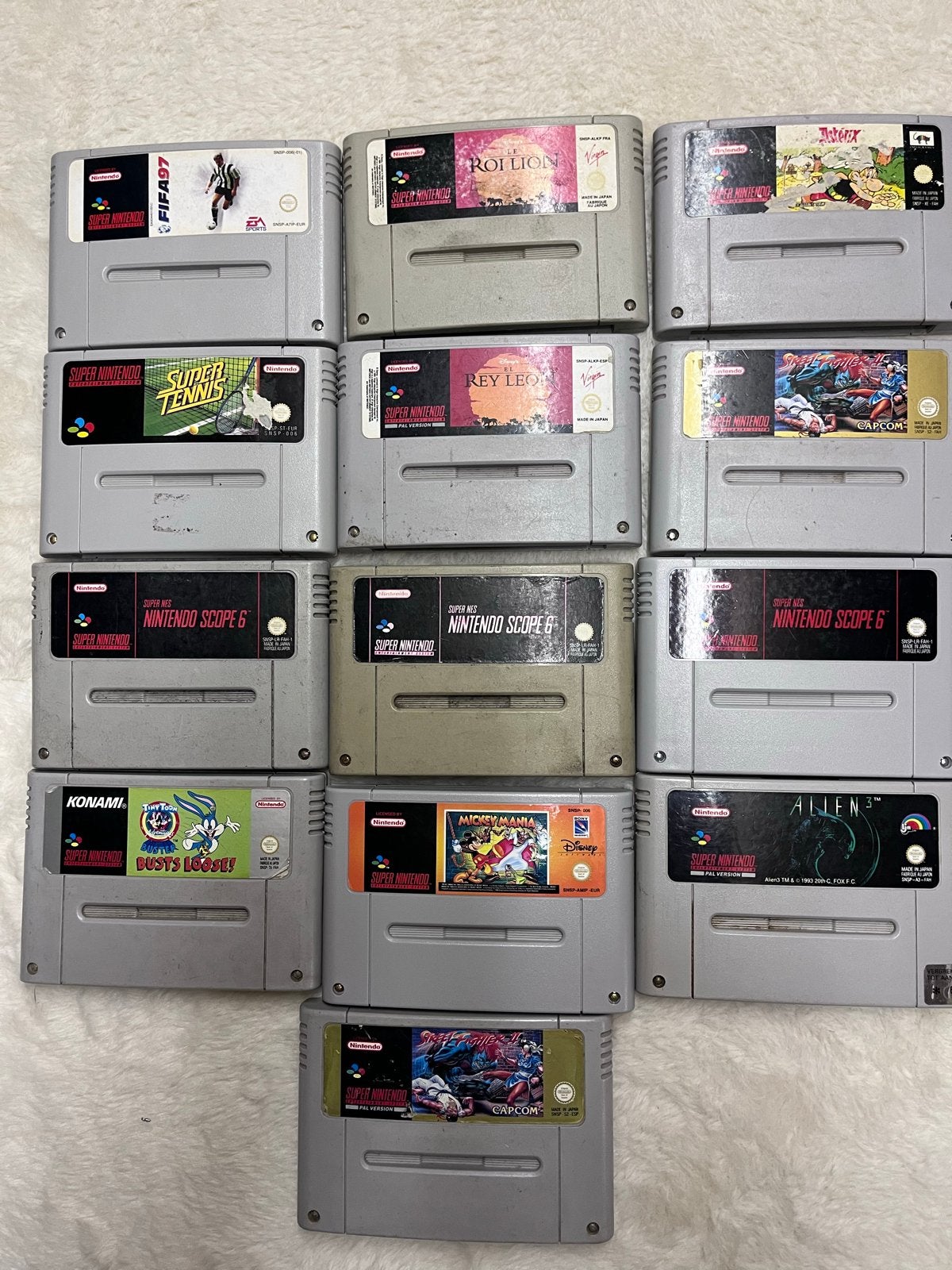 Super Nintendo (SNES) Spellen Collectie - Diverse Titels, Spelcomputers en Games, Ophalen of Verzenden, Gebruikt, Overige genres