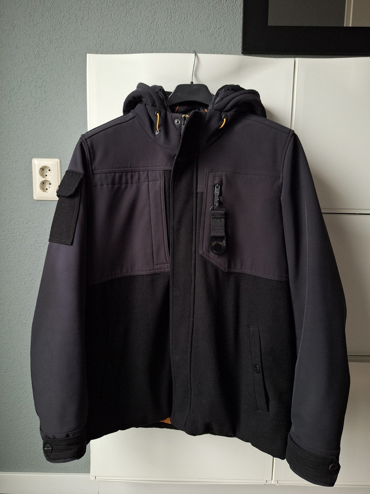 PME Legend Winterjas - Maat XL, Zwart, Maat 56/58 (XL), Ophalen of Verzenden, Zo goed als nieuw