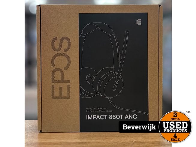 EPOS Impact 860T ANC Koptelefoon - NIEUW!