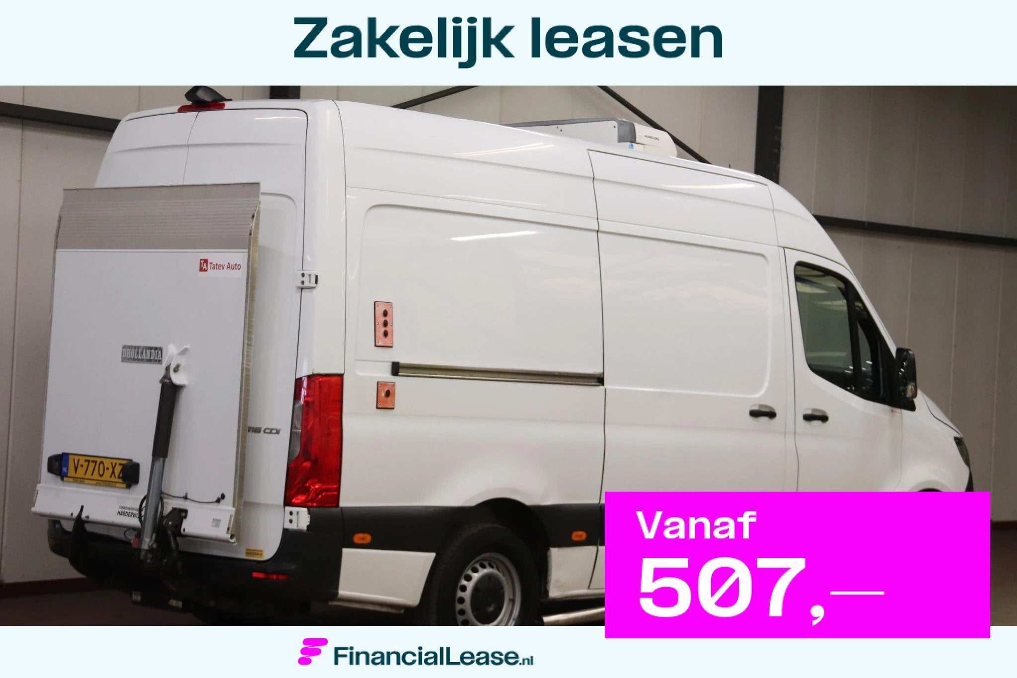 Mercedes-Benz Sprinter 316 L2H2 KOELWAGEN VRIESAUTO MET LAAD, Gebruikt, Euro 6, 2000 kg, Bedrijf