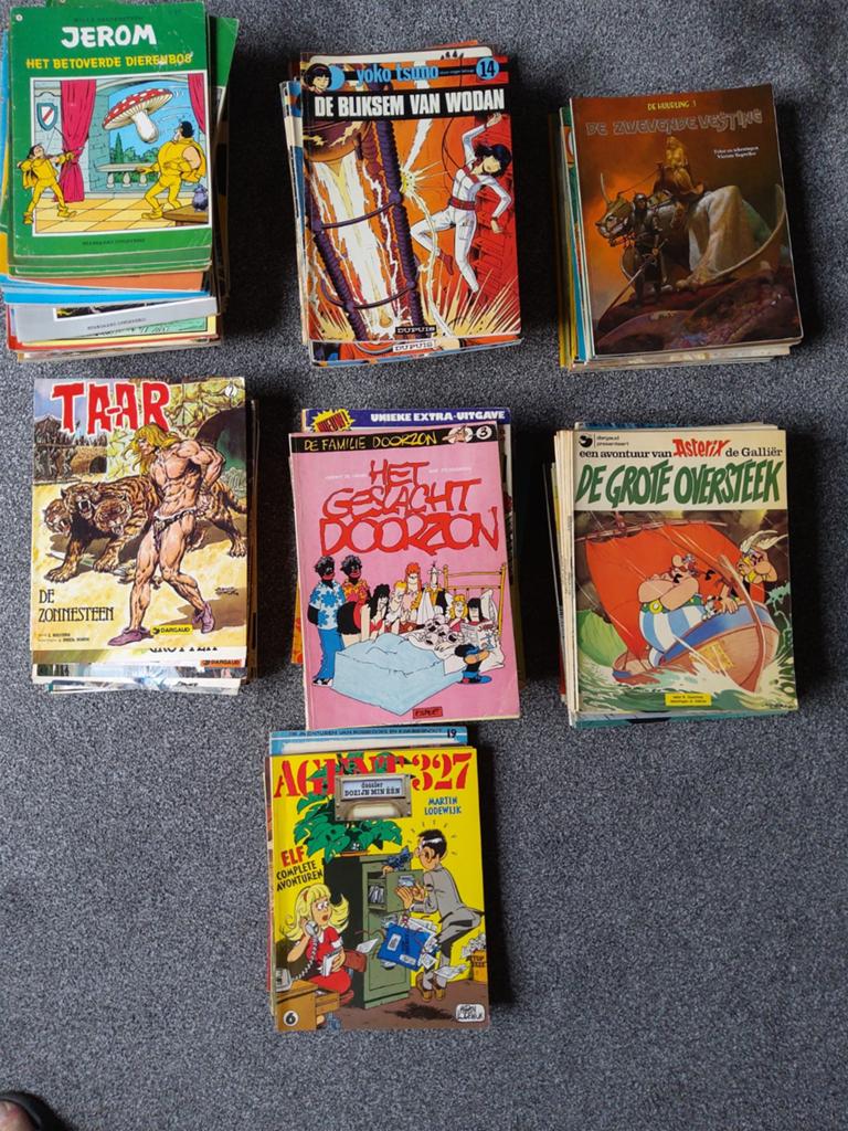 100 Stripboeken voor 25 euro  Afhalen, Boeken, Stripboeken, Meerdere stripboeken, Ophalen of Verzenden, Gelezen