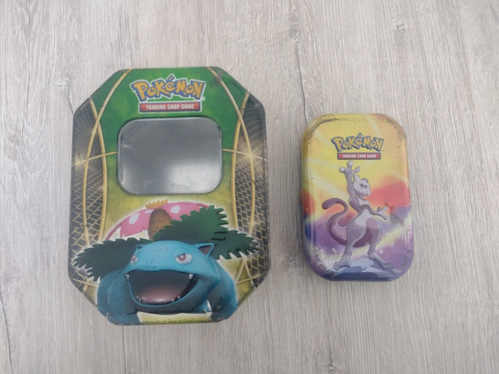 Lege Pokemon blikken, Ophalen, Overige typen