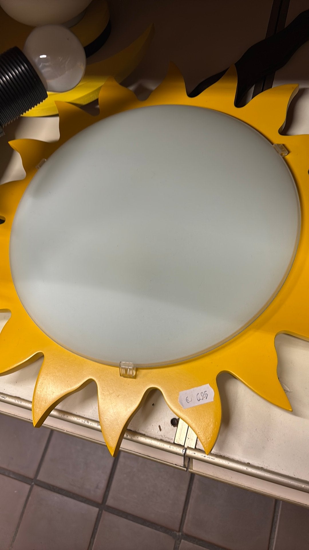 Plafond lamp, Ophalen, Zo goed als nieuw