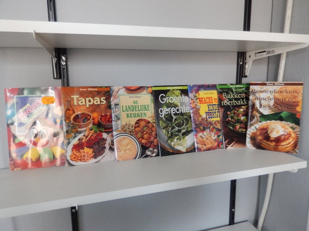 7 kookboekjes van Anna Wilson (zgan), Boeken, Kookboeken, Ophalen, Zo goed als nieuw