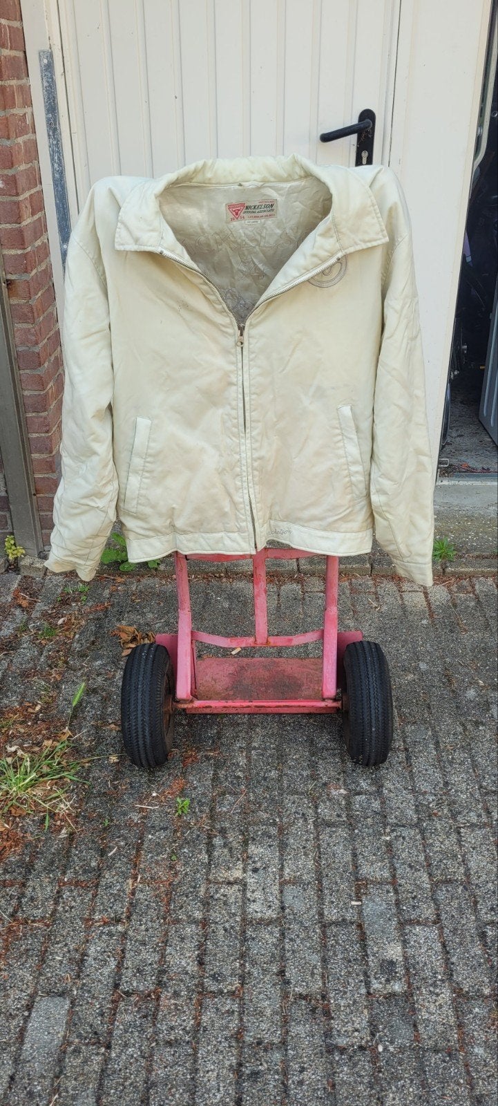 Jas nickelson, Ophalen, Maat 52/54 (L), Beige, Nickelson