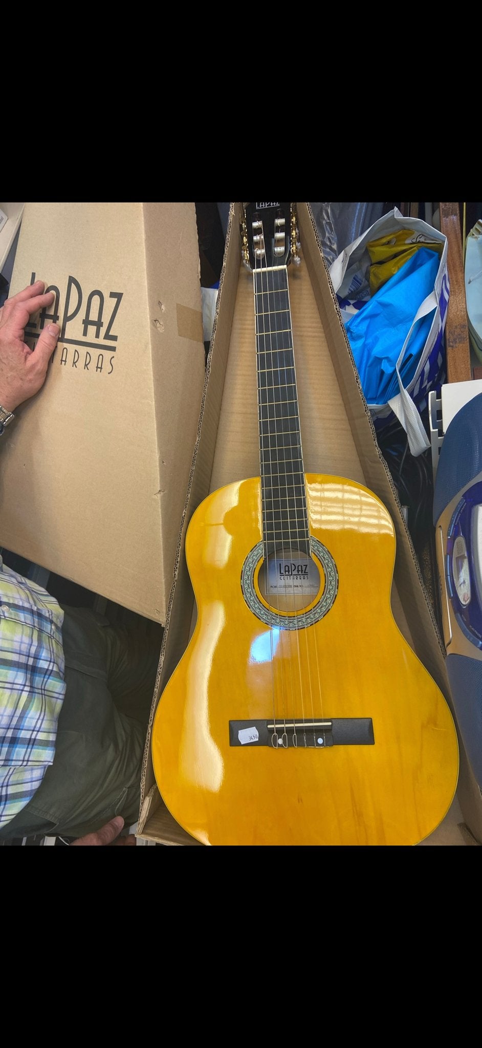 LaPaz Klassieke Gitaar - Zo goed als nieuw, Muziek en Instrumenten, Snaarinstrumenten | Gitaren | Akoestisch, Ophalen, Zo goed als nieuw