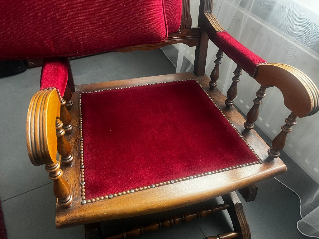 Oude schommelstoel, Antiek en Kunst, Ophalen