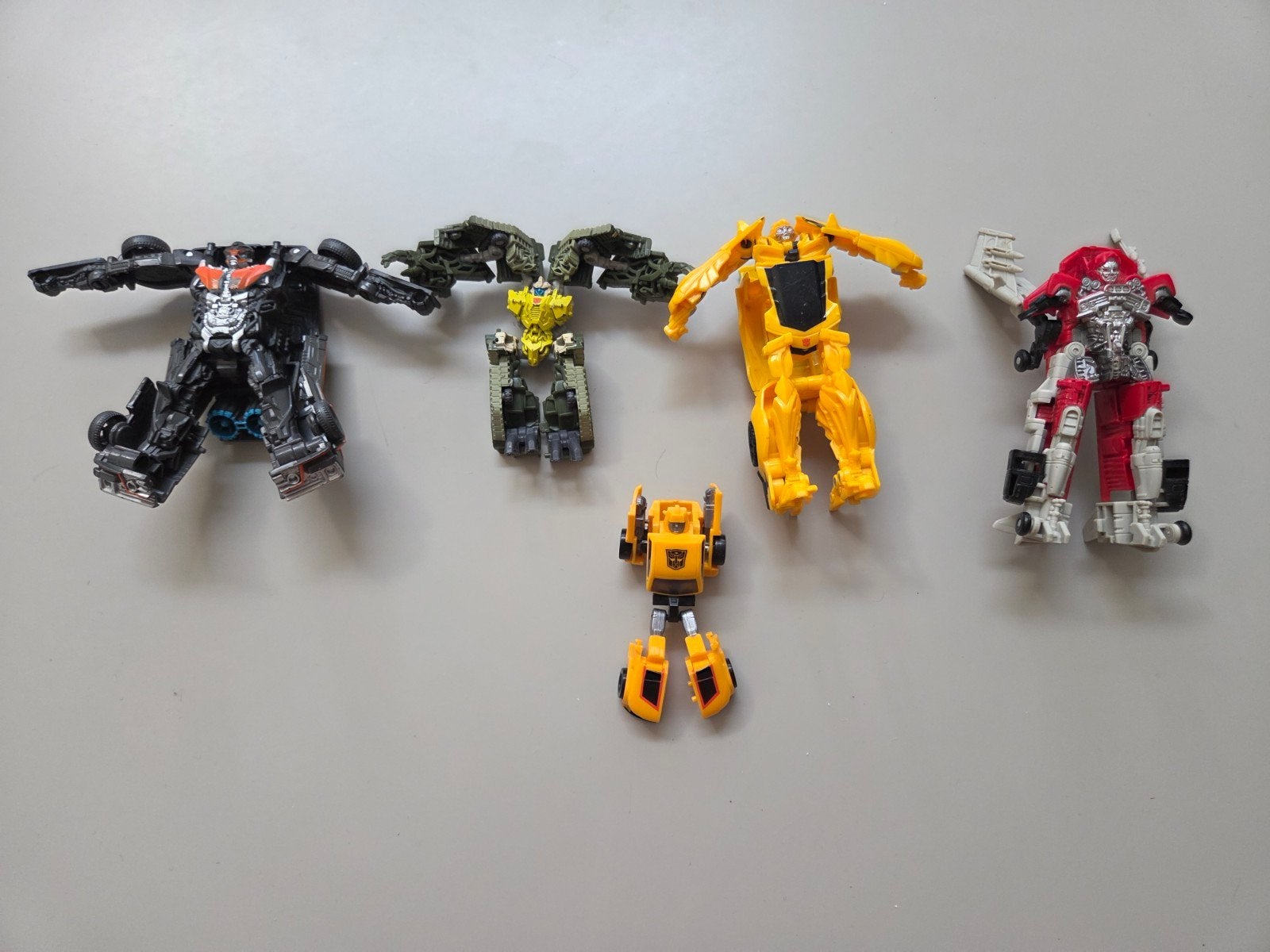 Transfomers speelgoedfiguren - set van 5, Ophalen of Verzenden, Gebruikt