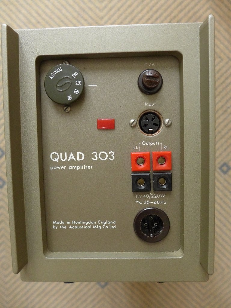 Quad 33 / 303, Audio, Tv en Foto, Versterkers en Receivers, Gebruikt, Ophalen, Overige merken, Minder dan 60 watt