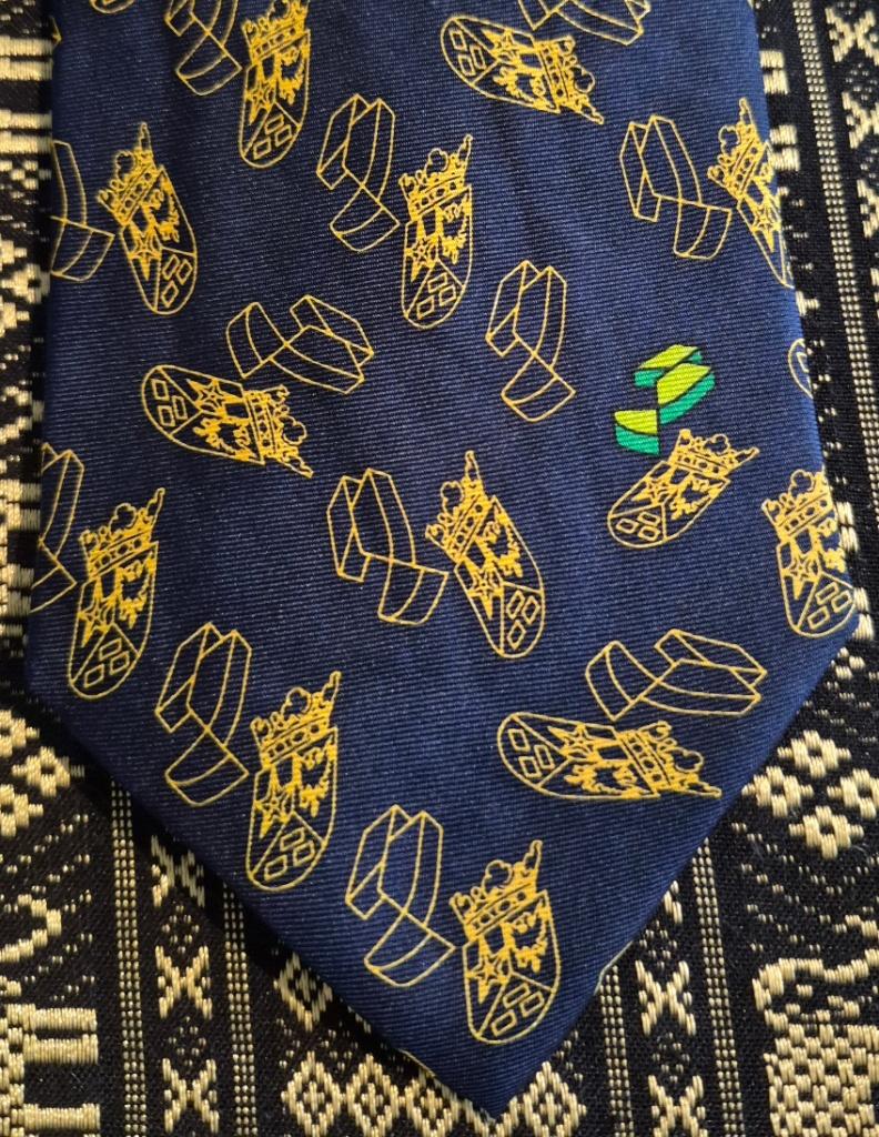 Rijnwoude Gemeente Provincie Zuid-Holland stropdas, Kleding | Heren, Stropdassen, Ophalen of Verzenden, Nieuw, Blauw