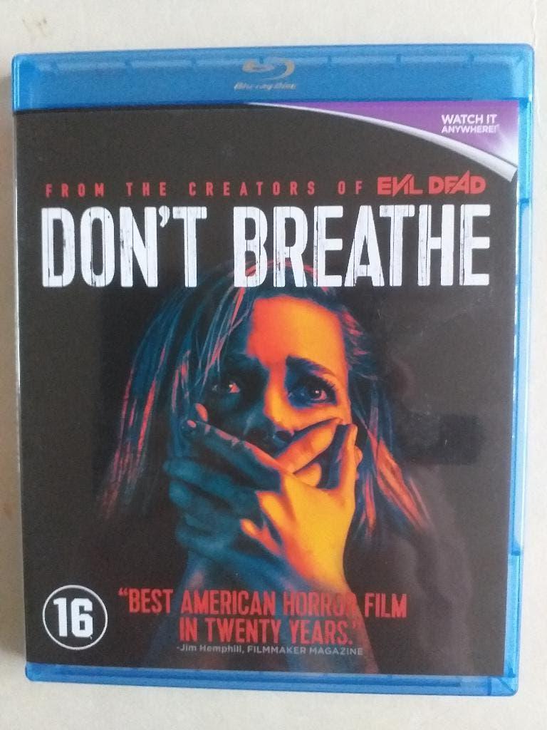 Don't Breathe Bluray, Ophalen of Verzenden, Zo goed als nieuw, Horror