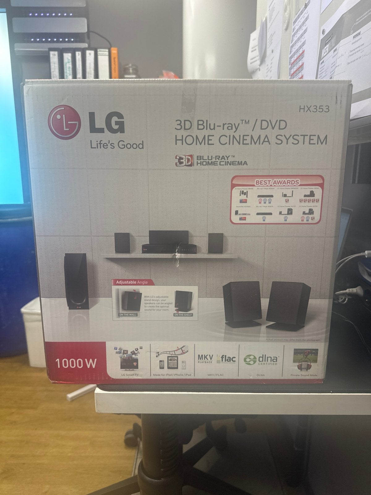 Nieuw LG 3D Blu-ray Home Cinema Set met Smart TV bediening, Ophalen of Verzenden, Nieuw, Overige merken, Blu-ray-speler