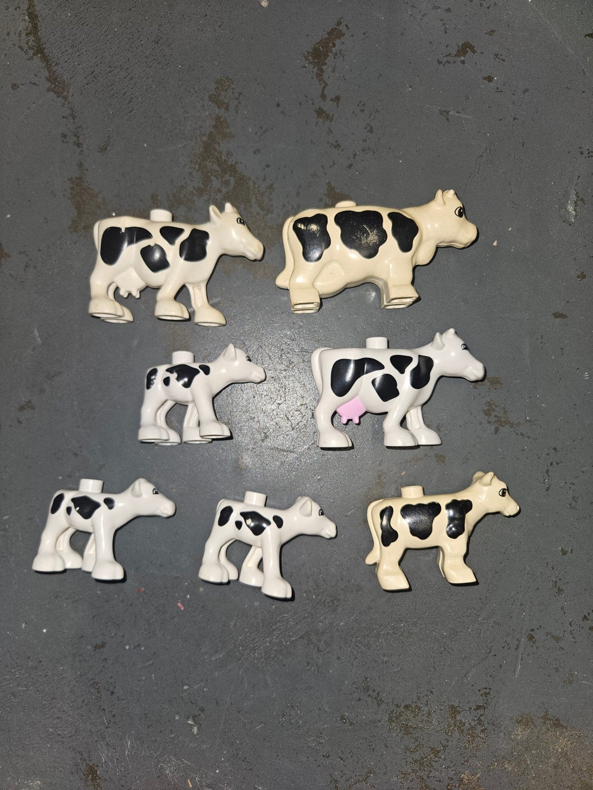 Duplo diertjes koeien en kalfjes, Ophalen of Verzenden, Zo goed als nieuw, Duplo