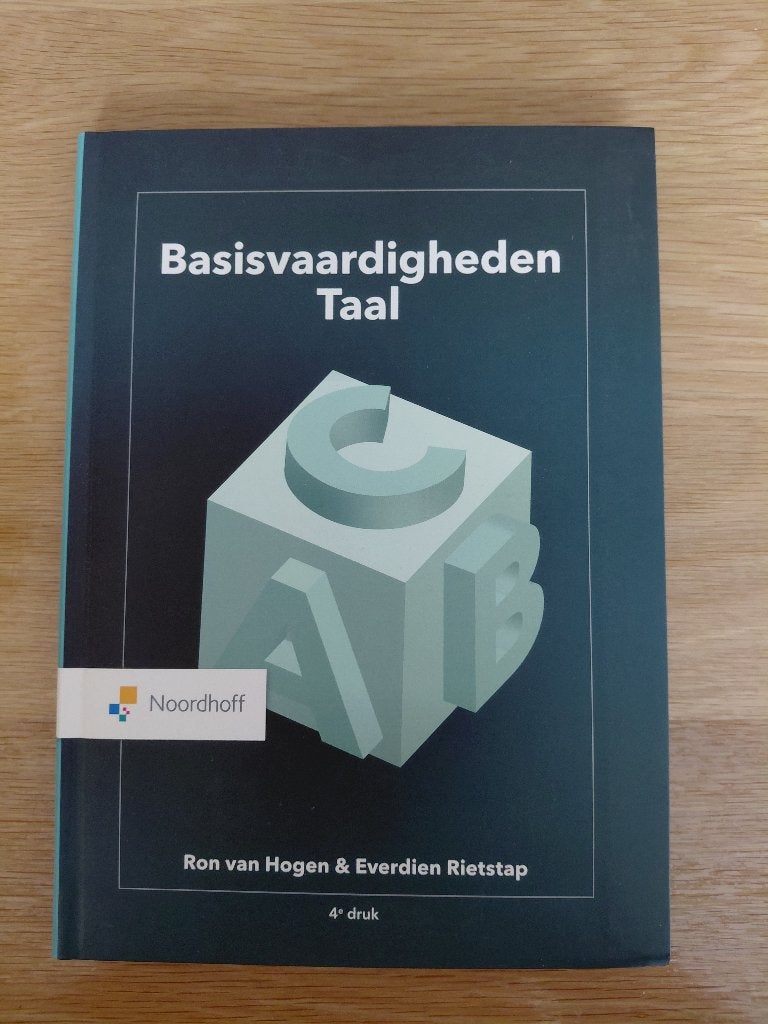 Basisvaardigheden Taal, Nieuw, Diverse auteurs, Gamma, HBO