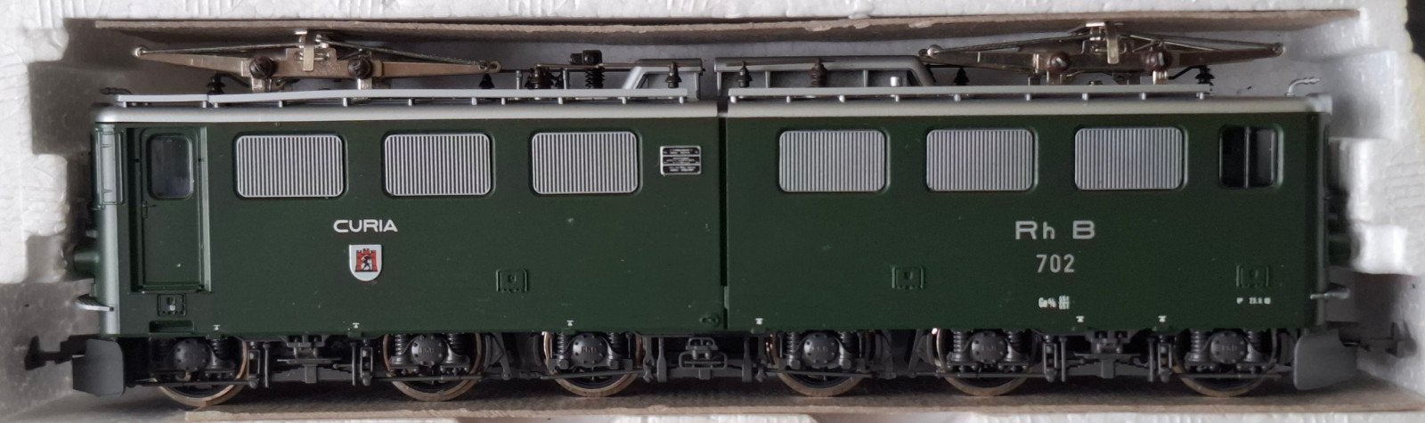 Bemo 1254 112 elektrische locomotief Ge 6/6 702 RhB . NIEUW., Overige merken, Nieuw, Ophalen of Verzenden, Analoog