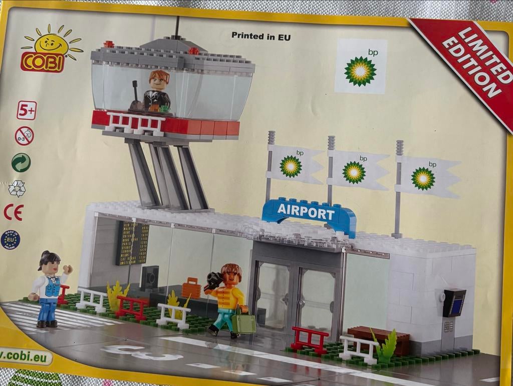COBI BP limited edition bouwstenen-pakket, Ophalen of Verzenden, Gebruikt, Groter dan 1:32, Overige merken