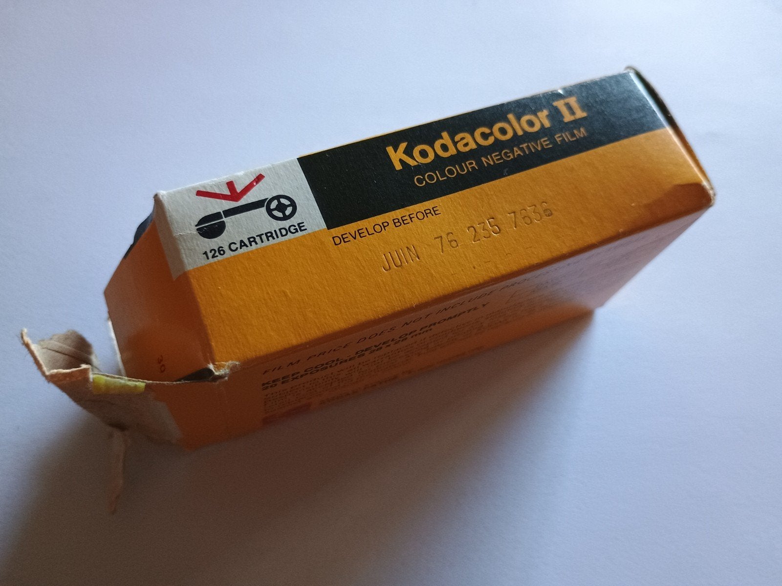 126 cassette film Kodak Kodacolor 2 '76 ongebruikt koeling, Ophalen, 35mm film