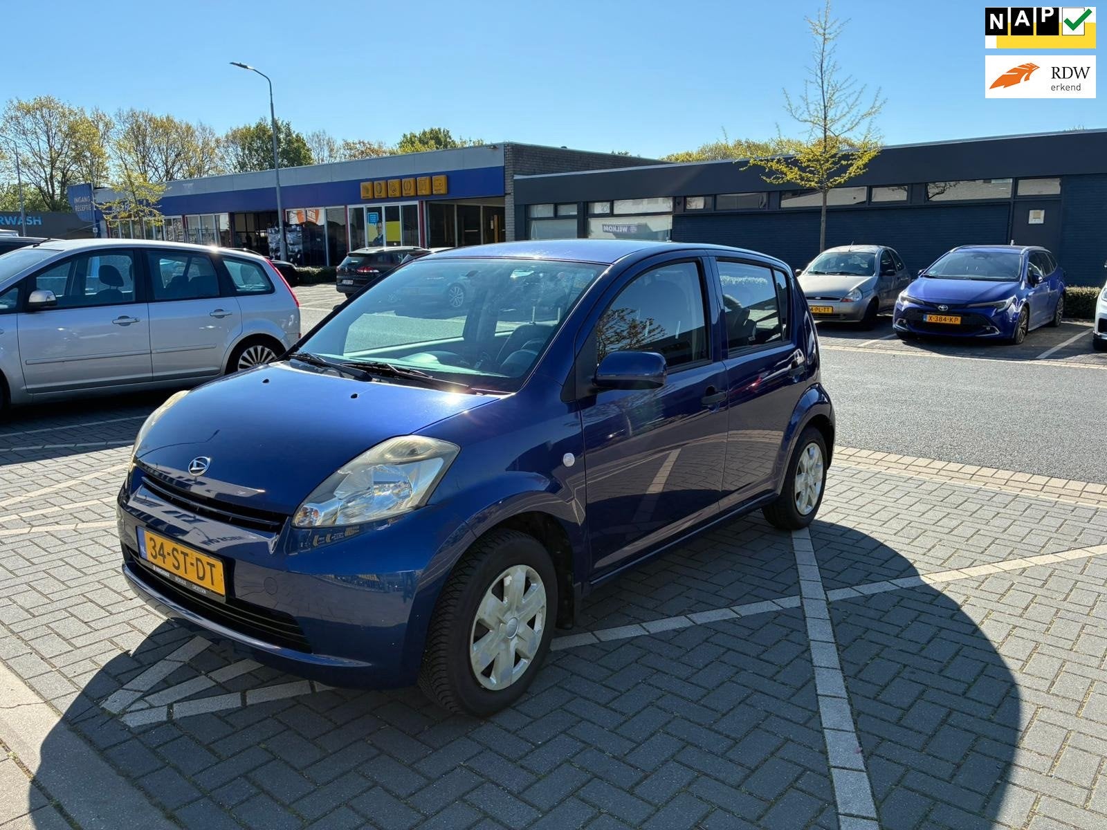 Daihatsu Sirion 2 €1649,-1.3-16V APK 2027 INRUIL MOGELIJK, Voorwielaandrijving, Stof, Gebruikt, 31 €/maand