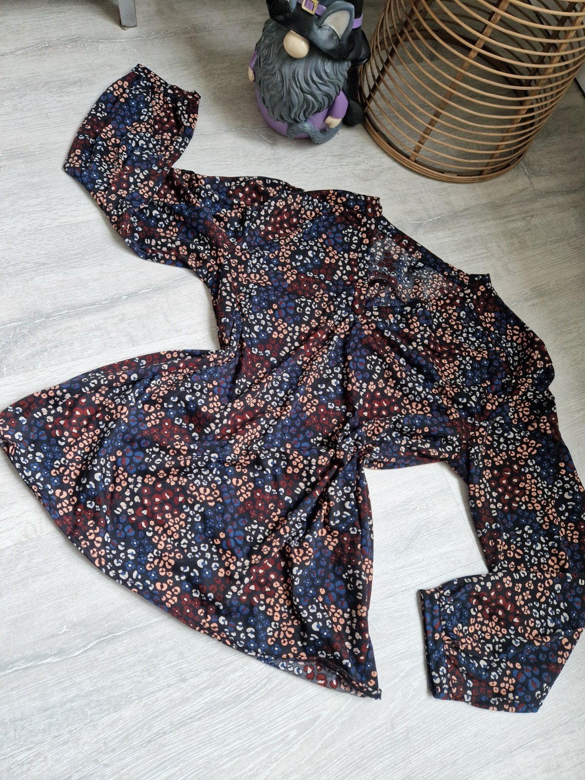 Hema blouse met bloemenprint, maat M, Maat 38/40 (M), Meerkleurig, Ophalen of Verzenden, Zo goed als nieuw